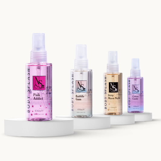 Buy 4 mini body splashes get 50 EGP off